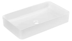 COMAD UM-6275 SLIM 60 WHITE DP - Umyvadlo na desku SLIM 61x34 cm lesklá bílá