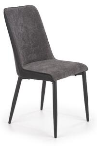 Jídelní židle Hema2691, šedá/černá
