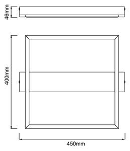 Brilliant-LED Stmívatelné stropní svítidlo LONEOS LED/24W/230V-