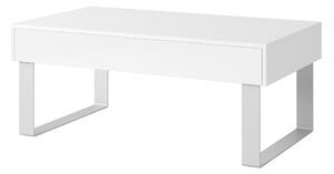 Velký konferenční stolek s úložným prostorem Calabrini Zvolte barevné provedení: Bílý lesk