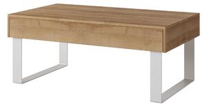 Velký konferenční stolek s úložným prostorem Calabrini Zvolte barevné provedení: Dub zlatý