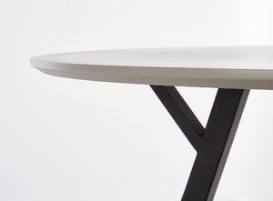 Kulatý jídelní stůl Hema1852, šedý