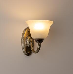 Brilagi - Nástěnná lampa CLASSIC 1xE27/60W/230V mosaz