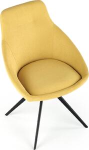 Jídelní židle JUSTYNA - žlutá