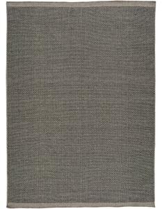 Šedý vlněný koberec Universal Kiran Liso, 60 x 110 cm