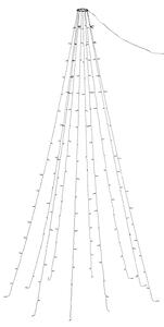 Livarno® Světelný LED řetěz, 120 LED / 180 LED (180x Led, teplá bílá) (100412000004)
