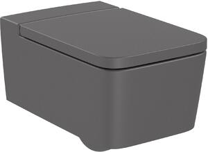 Roca Inspira záchodová mísa závěsná bez splachovacího kruhu onyx A346537640