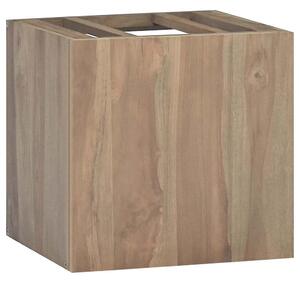 Nástěnná koupelnová skříňka 46 x 25,5 x 40 cm masivní teak 338252