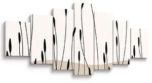 Obraz - Grafická louka N⁰3 (210x100 cm)