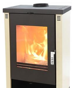 Kamna na dřevo Verso Theia White 9kw A+