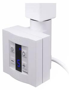 Elektrický regulátor TERMA KTX 4, bílý, kroucený kabel s vidlicí