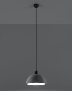 Sollux Lighting Pablito závěsné svítidlo 1x60 W černá SL.0847