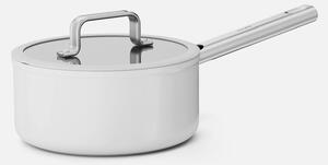 Fabini Rendlík Meda 5.0 Standard, ø 20 cm (2,4 l) - Nepřilnavý rendlík s keramickým povrchem s poklicí, krémový