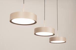 Závěsné LED svítidlo Bonn Taupe 3 Lineo (LMD)