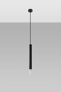 Sollux Lighting Wezyr chytrá závěsná lampa 1x40 W černá SL.0960