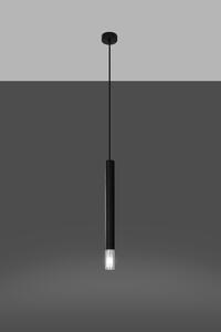 Sollux Lighting Wezyr chytrá závěsná lampa 1x40 W černá SL.0960