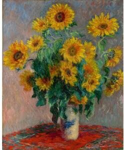 Reprodukce obrazu 40x50 cm Bouquet of Sunflowers - Fedkolor