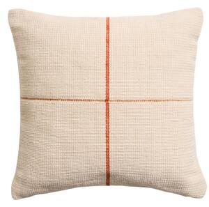Kave Home Oranžový povlak na polštář Atima 45 x 45 cm