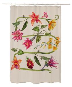 Sprchový závěs Madre Selva Wild Flowers, 200 x 180 cm