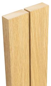 Woodele Lord lamelová příčka z latí 30 x 70 Dub Premium CPL na míru ks