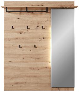 ŠATNÍ PANEL, dub artisan, 120/153/30 cm Voleo - Šatní panely