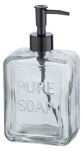 Skleněný dávkovač na mýdlo Wenko Pure Soap