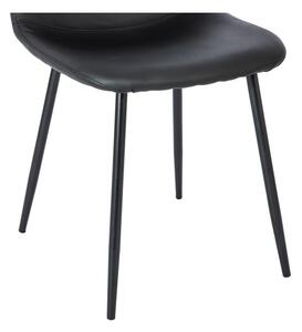 Sada 2 černých jídelních židlí Bonami Essentials Lissy