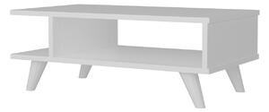 Designový konferenční stolek Farica 80 cm bílý