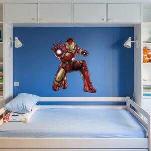 Samolepka na zeď "Iron Man" 60x70cm