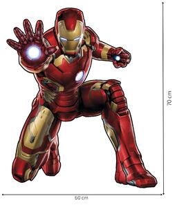 Samolepka na zeď "Iron Man" 60x70cm