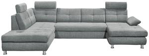 SEDACÍ SOUPRAVA, textil, světle šedá MID.YOU - Sedací soupravy, Online Only