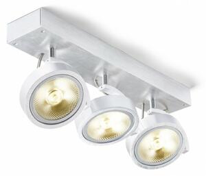 RED - DESIGN RENDL VÝPRODEJ VZORKU RENDL KELLY III nástěnná česaný hliník 230V/12V G53 3x50W R12331