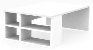 Designový konferenční stolek Balius 90 cm bílý