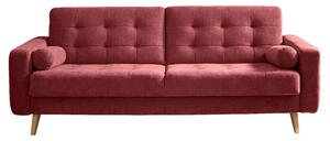 ROZKLÁDACÍ POHOVKA, textil, kompozitní dřevo, bobulová MID.YOU - Rozkládací pohovky, Online Only