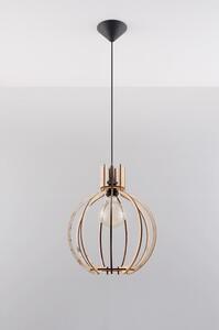 Dřevěné závěsné svítidlo Nice Lamps Laranxa