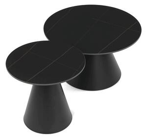 Konferenční stolek ARID II – 70x70x40,5cm, keramika, mramor