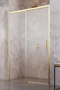 Radaway Idea Gold DWJ sprchové dveře 150 cm posuvné zlatá lesk/průhledné sklo 387019-09-01L