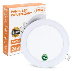 MILIO Podhledové svítidlo MD0011 DOWNLIGHT LED P/T VIGO-R - 24 W - neutrální bílá