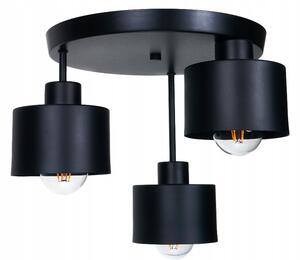 BERGE LED stropní svítidlo B7124 - 3xE27 - černé