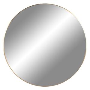 Nástěnné zrcadlo s rámem ve zlaté barvě House Nordic Jersey, ø 40 cm