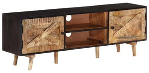 TV stolek 140 x 30 x 46 cm hrubé mangovníkové a akáciové dřevo 338420