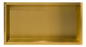 Balneo Wall-Box One Gold zápustná polička 60 cm OB-BR4