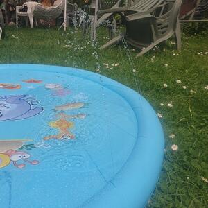 Kruzzel 23138 Zahradní dětský bazének s fontánou 170 cm