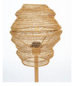Stolní lampa ve zlaté barvě White Label Lena