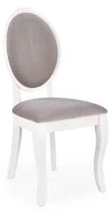 Jídelní židle Hema546, bílá/šedá