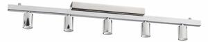 RED - DESIGN RENDL RENDL RALLONG V stropní základna chrom 230V E27 5x42W R11797