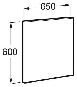 Roca Cube zrcadlo 65x60 cm A812307406