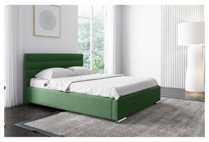 Elegantní čalouněná postel Leis 120x200, zelená
