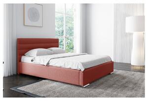 Elegantní čalouněná postel Leis 120x200, červená