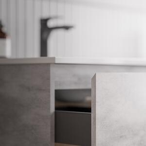 Vanity unit AVA 120cm with ceramic washbasin - colour selectable